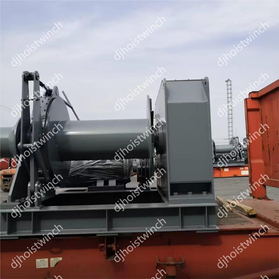 4 Sets of 25 Ton Mooring Winches Shipped to UAE