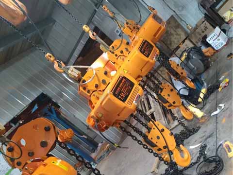 1 ton Electrci Chain Hoist To Egypt