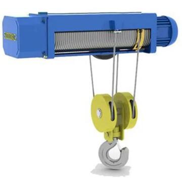 Fixed wire rope hoist