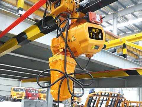 How To Operate Electric Chain Hoist?