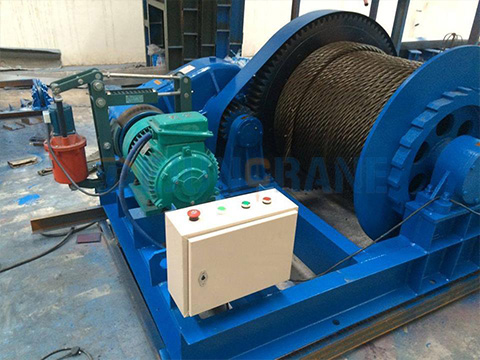 10 Ton Electric Winch To Philippines