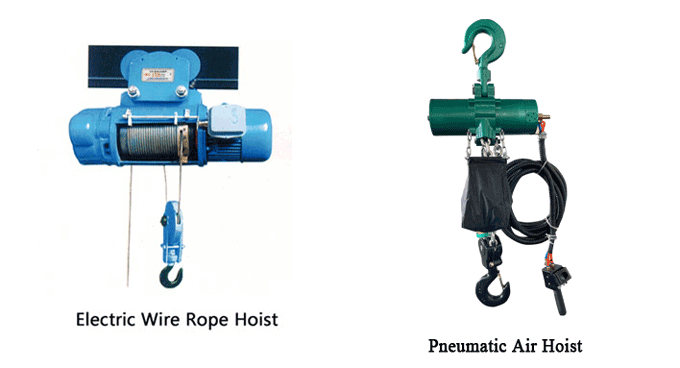 Air hoist vs Electric hoist